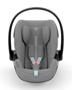 Cybex Cloud G i-Size PLUS Baby Car Seat-Rear Facing-Aircraft Certified-With Mesh Fabric For 6x Better Airflow-Near Flat Reclining Seat-14 Positions Adjustable Headrest-For 0 to 2Y (Upto 13 Kg)-Stone Grey