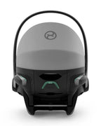 Cybex Cloud G i-Size PLUS Baby Car Seat-Rear Facing-Aircraft Certified-With Mesh Fabric For 6x Better Airflow-Near Flat Reclining Seat-14 Positions Adjustable Headrest-For 0 to 2Y (Upto 13 Kg)-Stone Grey