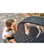 Chicco Goody XPlus Lightweight Stroller-One Hand Fold-Flat Reclining Seat-Big Shock Absorber Wheels-6 Months Warranty-For 0 to 4Y (Upto 22 Kg)-Sandshell