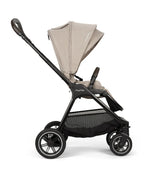Nuna TRIV Next Stroller- Rain Cover & Post Adaptors-Reversible Seat-One Hand Fold-Pram for 0 to 4Y (Upto 22Kg)-Chateau