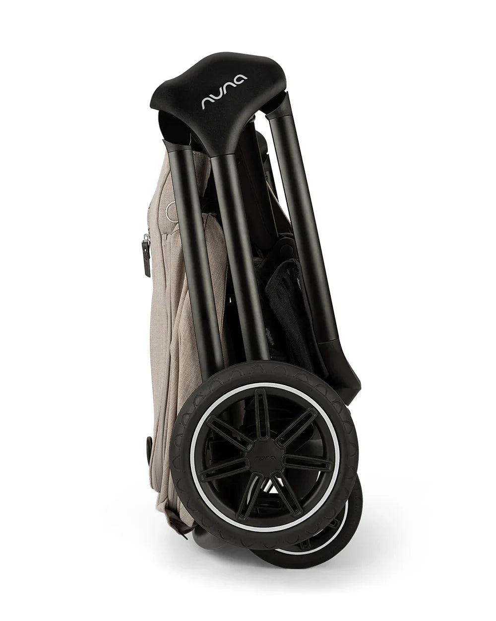 Nuna TRIV Next Stroller- Rain Cover & Post Adaptors-Reversible Seat-One Hand Fold-Pram for 0 to 4Y (Upto 22Kg)-Chateau