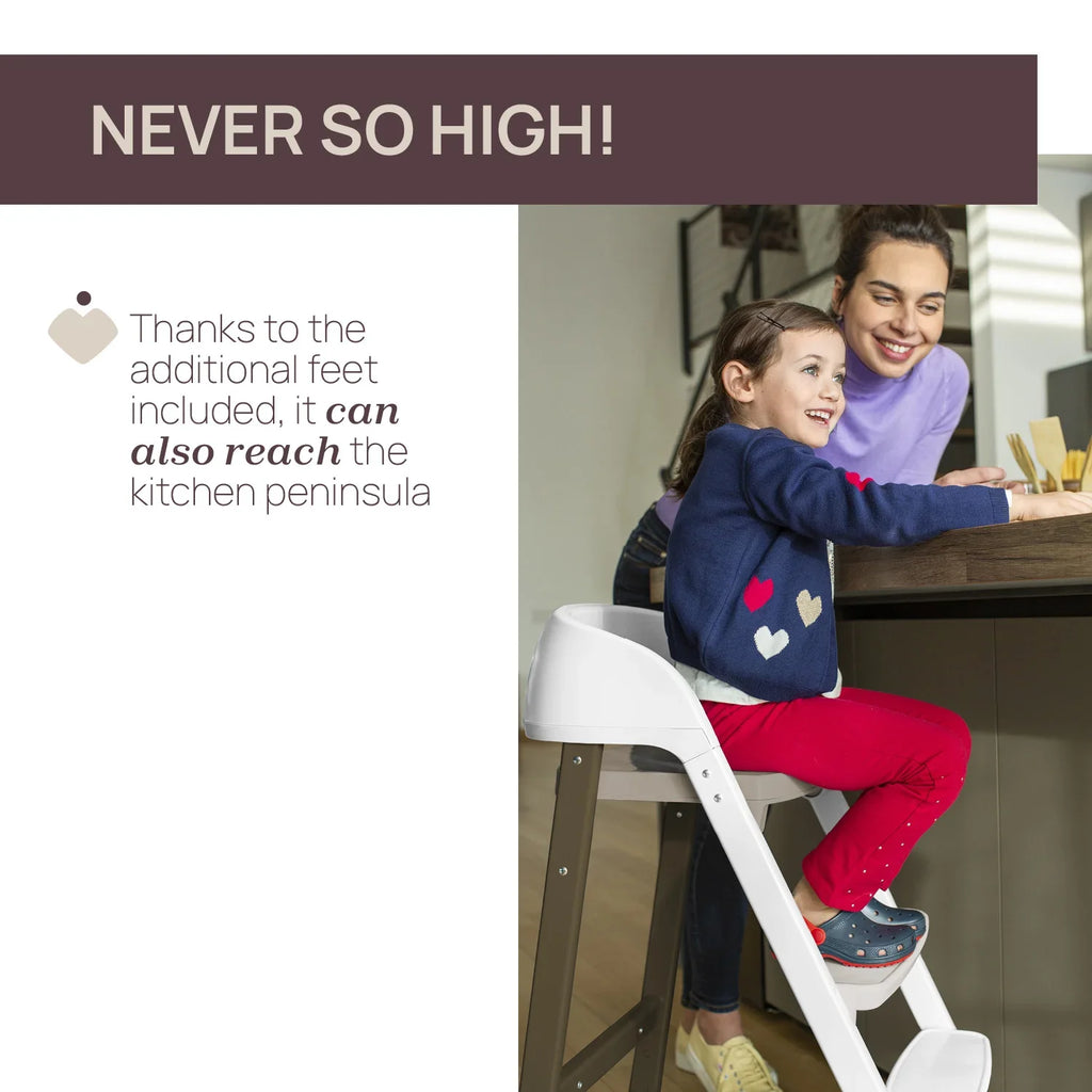 Chicco Crescendo Up Highchair Black
