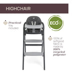 Chicco Crescendo Up Highchair Black