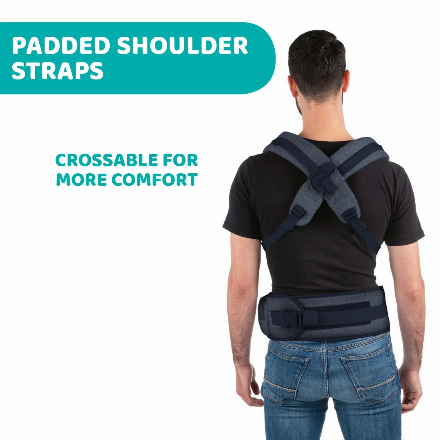 Chicco Hip Seat Baby Carrier Denim