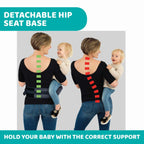 Chicco Hip Seat Baby Carrier Denim