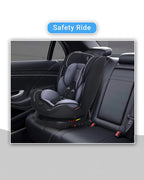R for Rabbit Jack N Jill Grand ISOFIX Baby Car Seat-360 Degree Rotation-ECE R44/04 Certified-For 0 to 12Y (Upto 36 Kg)-Black Grey