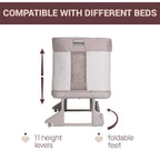 Chicco Next2Me Forever Co Sleeping Cot Almond