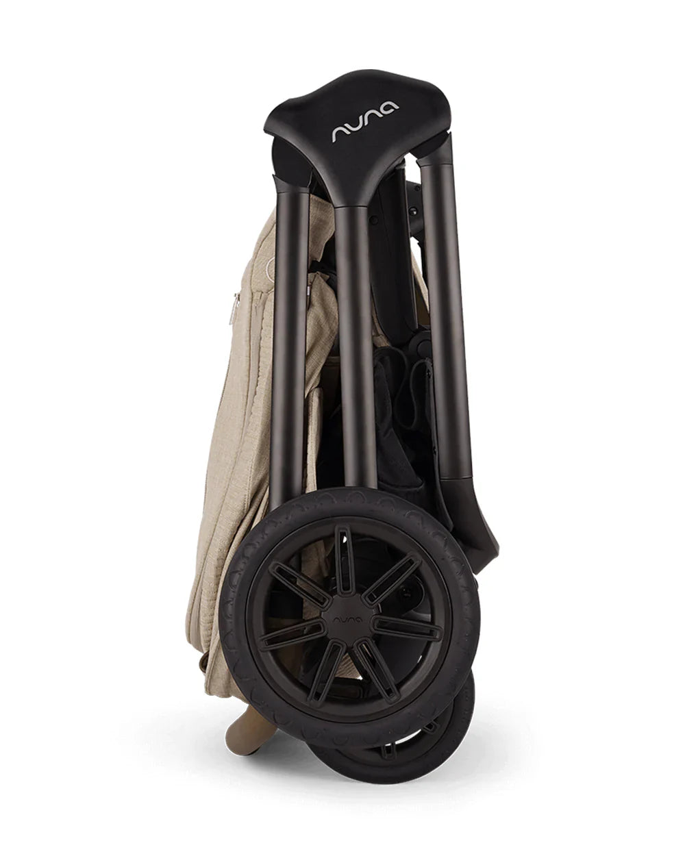 Nuna TRIV Next Stroller- Rain Cover & Post Adaptors-Reversible Seat-One Hand Fold-Pram for 0 to 4Y (Upto 22Kg)-Cosmopolitan