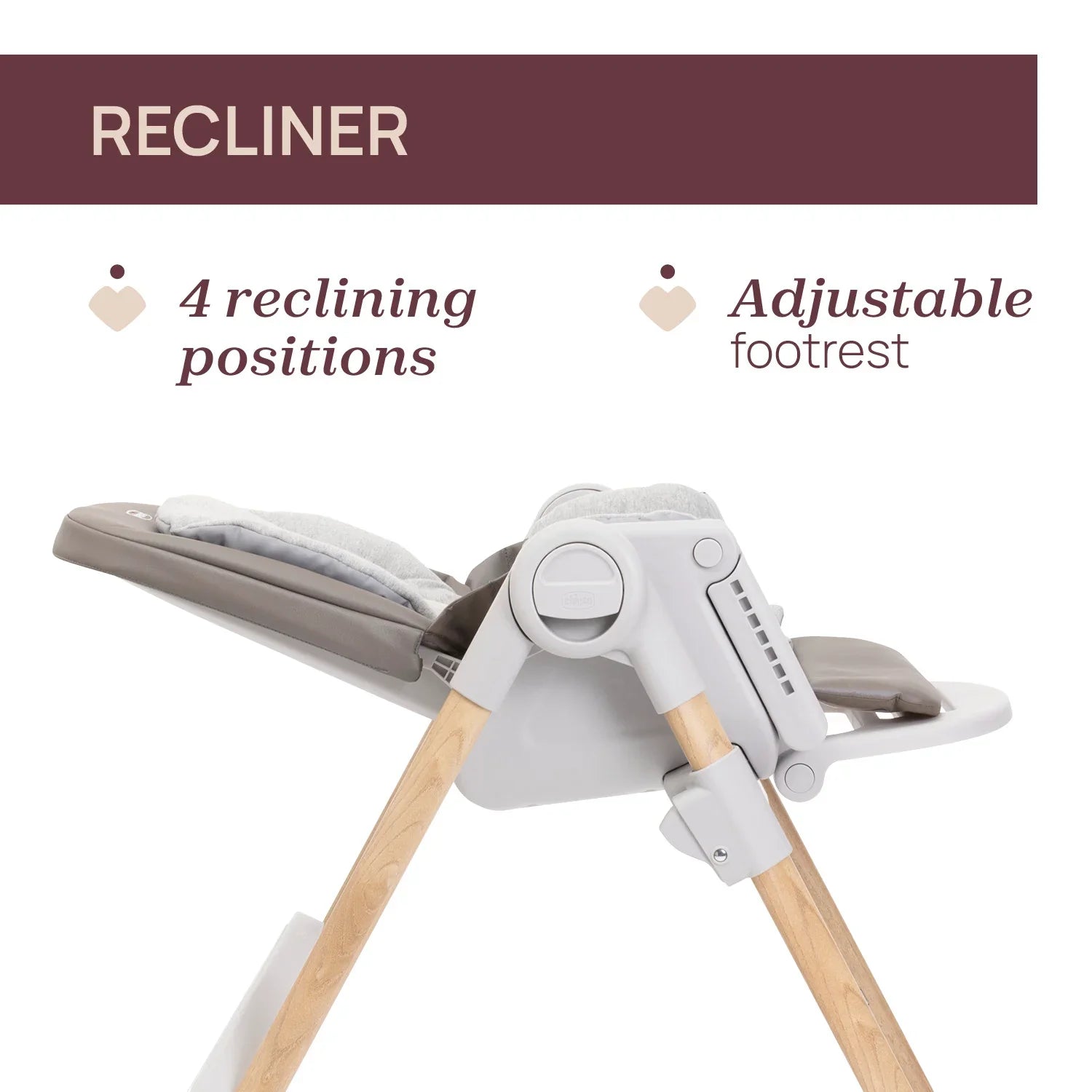 Chicco Polly Armonia Highchair Scandinavian