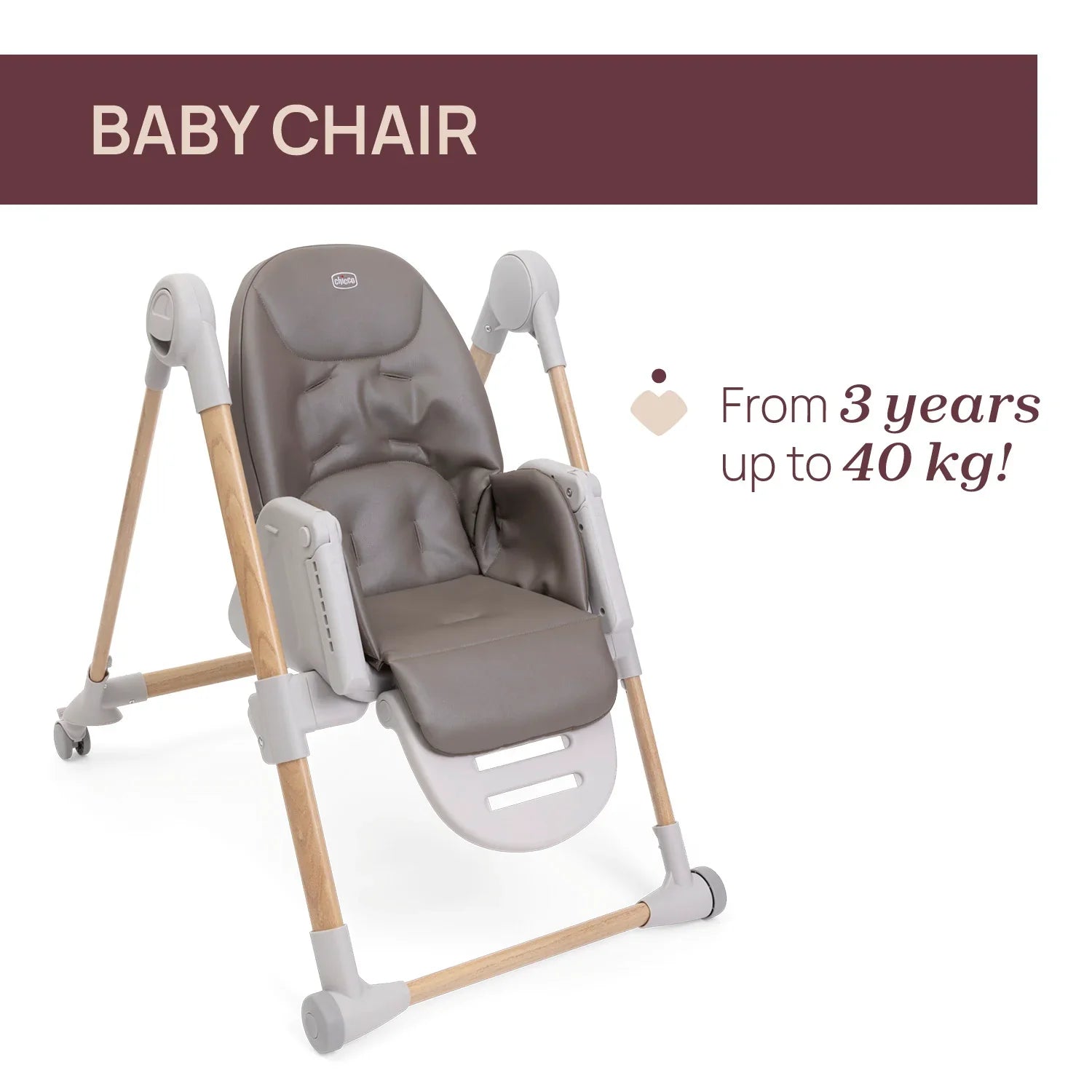 Chicco Polly Armonia Highchair Scandinavian