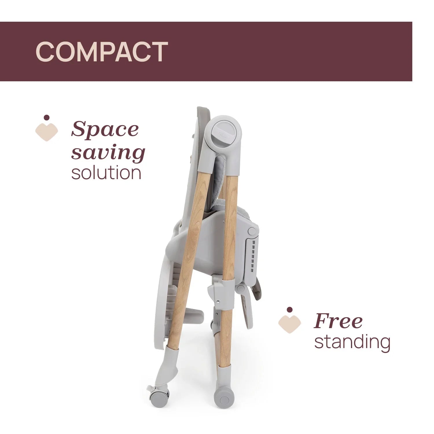 Chicco Polly Armonia Highchair Scandinavian