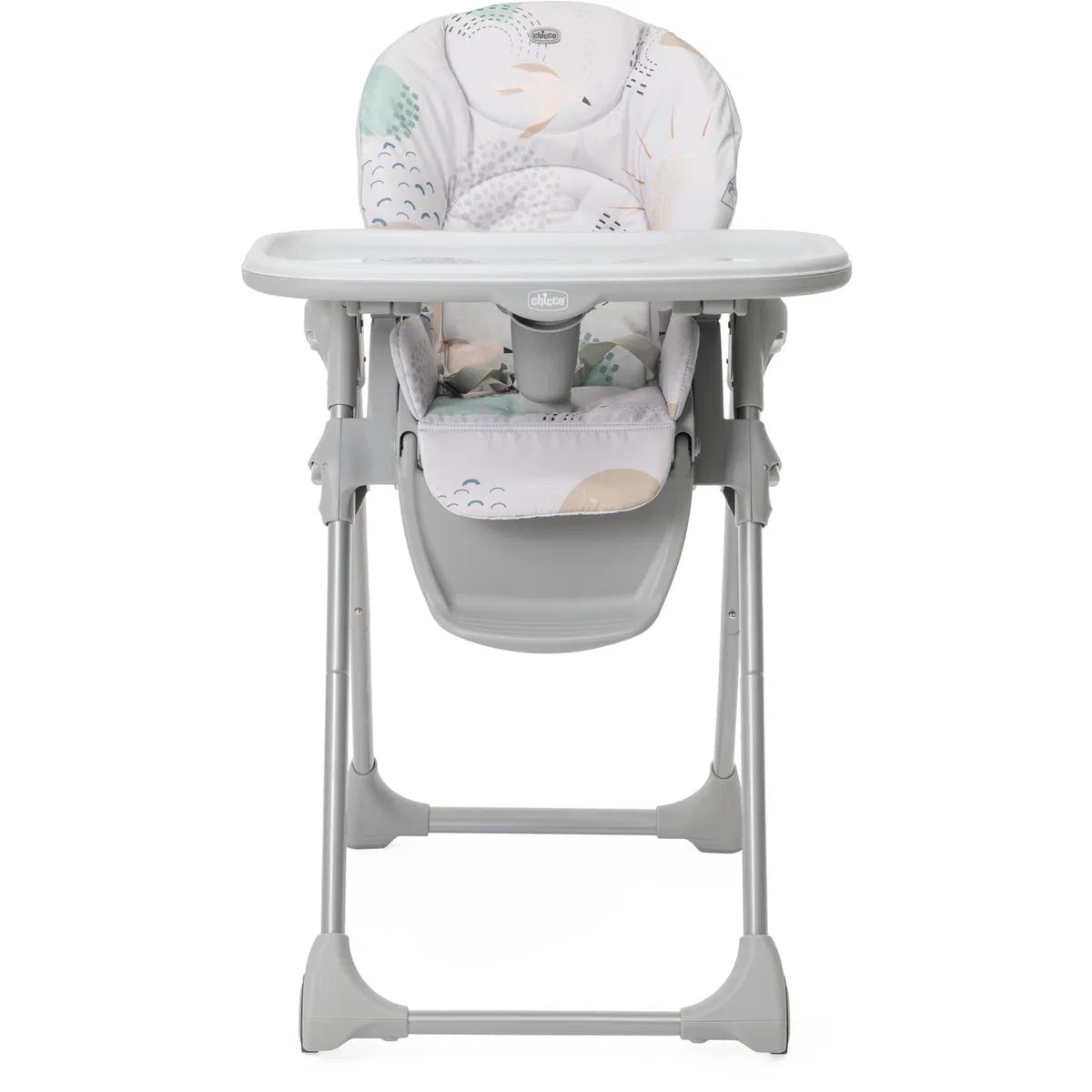 Chicco Polly Easy Baby High Chair-7 Position Height Adjustment-4-Wheels with Brakes-6M to 3Y (Upto 15Kg)-Landscape