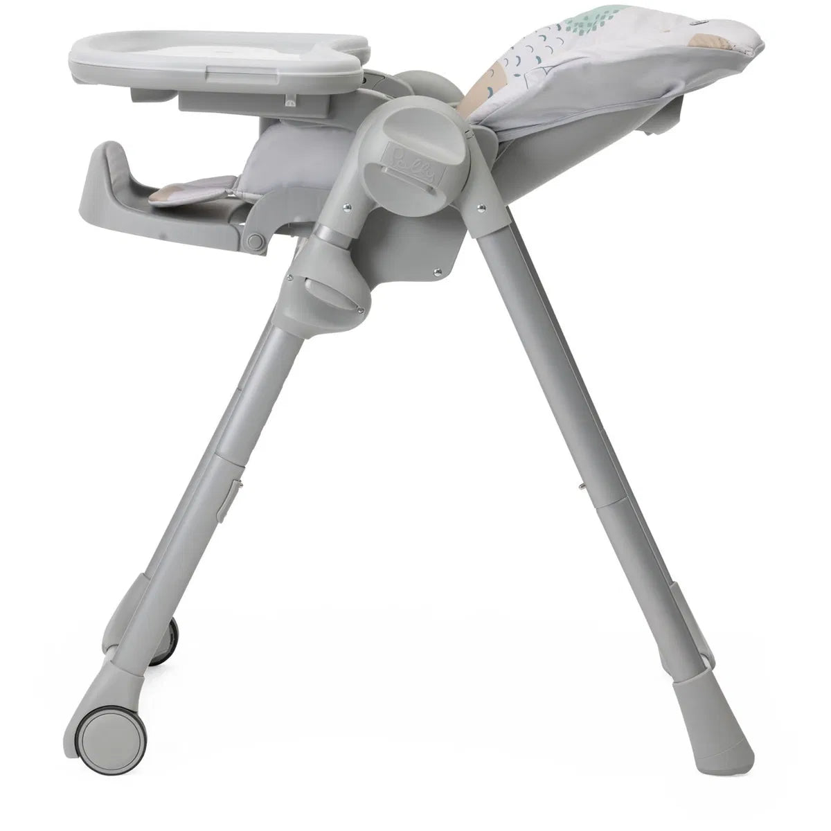 Chicco Polly Easy Baby High Chair-7 Position Height Adjustment-4-Wheels with Brakes-6M to 3Y (Upto 15Kg)-Landscape