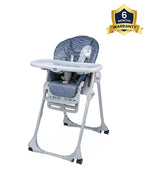 Chicco Polly Easy Baby High Chair-7 Position Height Adjustment-4-Wheels with Brakes-6M to 3Y (Upto 15Kg)-Pinguin