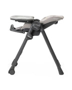Chicco Polly Easy Baby High Chair-7 Position Height Adjustment-4-Wheels with Brakes-6M to 3Y (Upto 15Kg)-Woodland