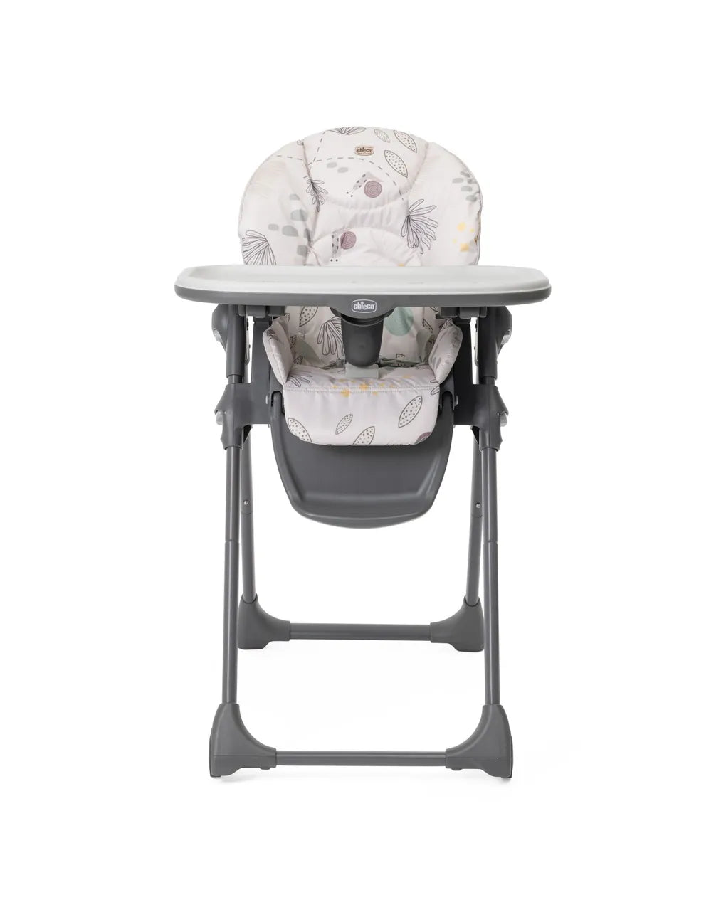 Chicco Polly Easy Baby High Chair-7 Position Height Adjustment-4-Wheels with Brakes-6M to 3Y (Upto 15Kg)-Woodland