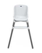 Chicco Polly Zest Baby High Chair-With Feeding Chair, Youth Stool & Baby Chair Mode- 5 Point Harness-Removable Tray-For 6M to 8Y (Upto 40 kg)-Moon Grey