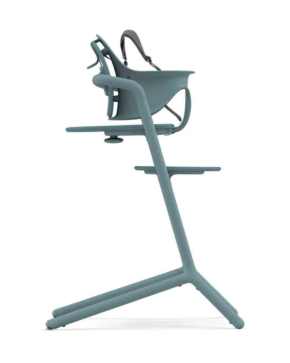 Cybex Lemo 3 in 1 High Chair-With Comfort Inlay, Baby Set & Tray-2 Years Warranty-For 6M to 99Y (Upto 120 Kg)-Stone Blue