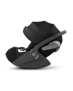Cybex Cloud T i-Size Baby Car Seat-Rear Facing-With Mesh Window On Canopy-Near Flat Reclining Seat-12 Positions Adjustable Headrest-For 0 to 2Y (Upto 13 Kg)-Sepia Black