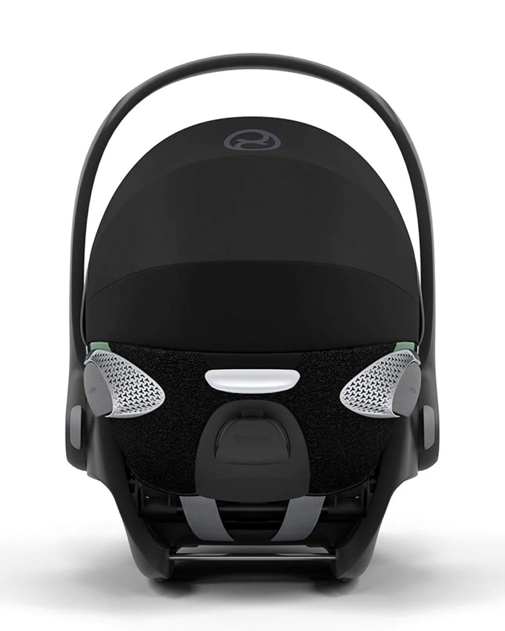 Cybex Cloud T i-Size Baby Car Seat-Rear Facing-With Mesh Window On Canopy-Near Flat Reclining Seat-12 Positions Adjustable Headrest-For 0 to 2Y (Upto 13 Kg)-Sepia Black