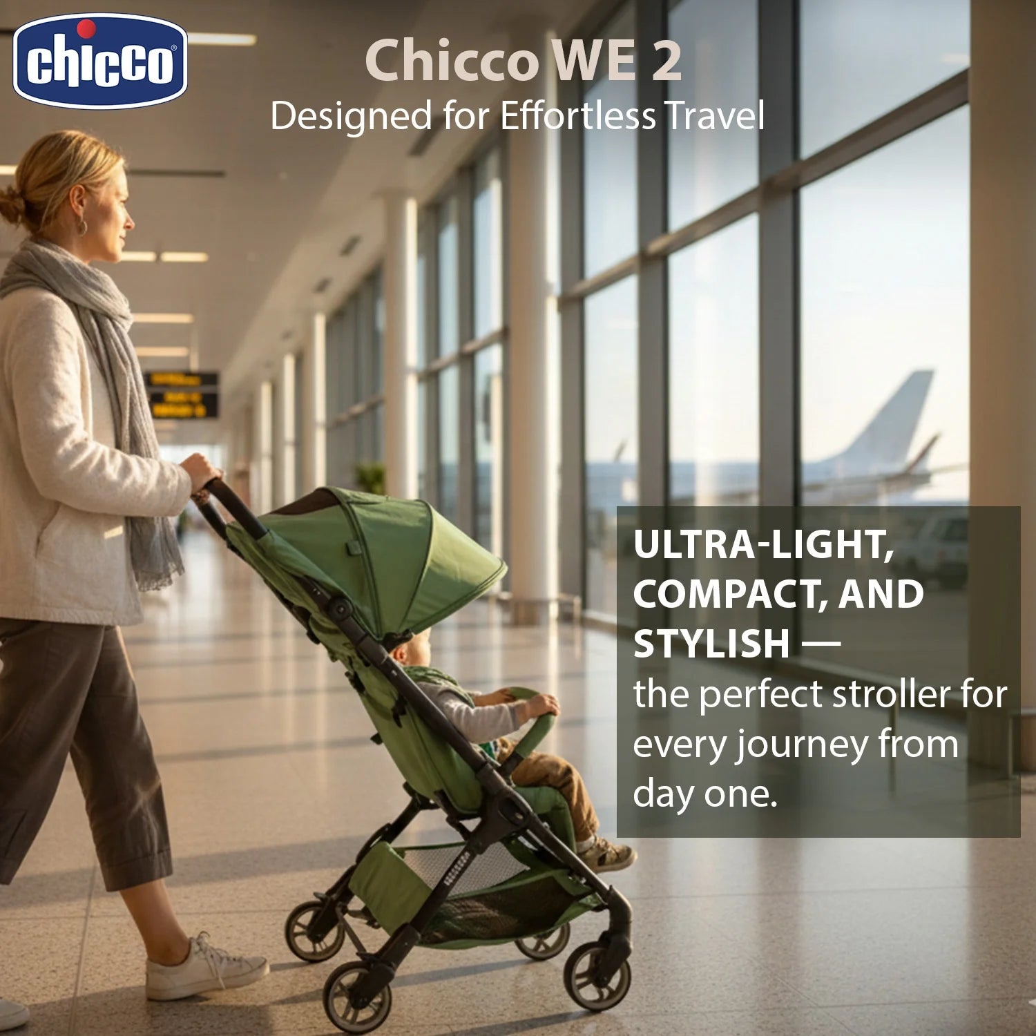 Chicco We 2 Stroller Ebony