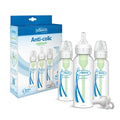 Dr. Brown’s Options+™ Narrow Anti-Colic Baby Bottle, 8oz/250mL, 3-Pack, with HappyPaci™