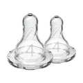 Dr. Brown's Natural Flow Narrow Baby Bottle Silicone Nipple, 2-Pack - Level 4 (9m+ Fast Flow)