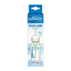 Dr. Brown's Natural Flow Anti-Colic Options+ Narrow Baby Bottle, 4 oz/120 ml, 1-Pack
