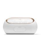 Spectra Dual Compact Synergy Gold Rechargeable Double Electric Breast Pump-Independent Control for each Breast-Simulates Natural Suckling-Touch LCD with Timer Control and Mute Mode-Close System-Backflow Protection-Milk Expression Pump