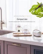 Spectra Dual Compact Synergy Gold Rechargeable Double Electric Breast Pump-Independent Control for each Breast-Simulates Natural Suckling-Touch LCD with Timer Control and Mute Mode-Close System-Backflow Protection-Milk Expression Pump