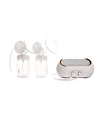 Spectra Dual Compact Synergy Gold Rechargeable Double Electric Breast Pump-Independent Control for each Breast-Simulates Natural Suckling-Touch LCD with Timer Control and Mute Mode-Close System-Backflow Protection-Milk Expression Pump