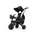 Doona™ Liki Trike S5 - Premium Foldable Trike for Toddlers, Kids/Baby Tricycle Stroller with Cushion Seat, UPF 50+ Sun Protection & Harness, Parental Control, Ages 10 Months to 3 Years-black