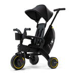 Doona™ Liki Trike S5 - Premium Foldable Trike for Toddlers, Kids/Baby Tricycle Stroller with Cushion Seat, UPF 50+ Sun Protection & Harness, Parental Control, Ages 10 Months to 3 Years (Midnight)
