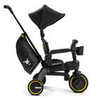 Doona™ Liki Trike S5 - Premium Foldable Trike for Toddlers, Kids/Baby Tricycle Stroller with Cushion Seat, UPF 50+ Sun Protection & Harness, Parental Control, Ages 10 Months to 3 Years (Midnight)