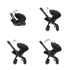 Doona X Infant Car Seat & Stroller Black