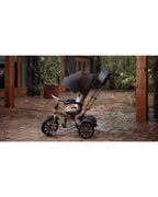 Bentley Mulliner 6 in 1 Trike Stroller-Continental GT Mulliner Style Replica Wheels-Cross Stiched & Cushioned Seats-With Bentley Badge & Anti Slip Pedals-For 6M to 5Y (Upto 25 Kg)-Gold