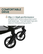 Chicco Goody XPlus Lightweight Stroller-One Hand Fold-Flat Reclining Seat-Big Shock Absorber Wheels-6 Months Warranty-For 0 to 4Y (Upto 22 Kg)-Dark Shadow