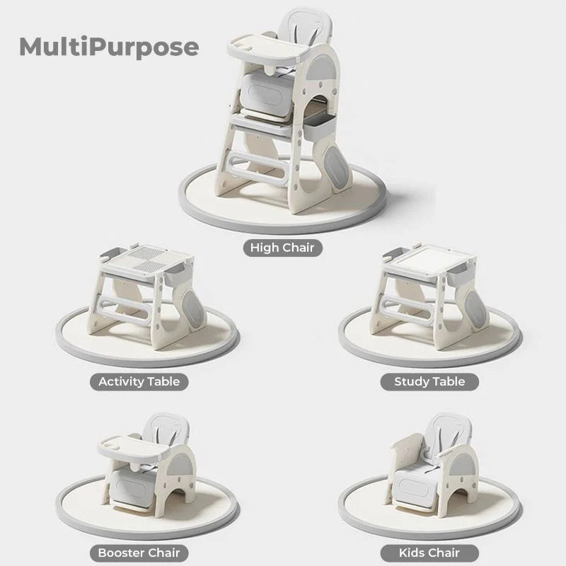 Grow N Play Multi-Functional Smart Convertible High Chair for Kids
