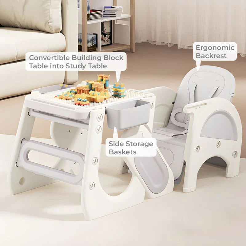 Grow N Play Multi-Functional Smart Convertible High Chair for Kids