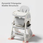 Grow N Play Multi-Functional Smart Convertible High Chair for Kids