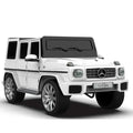 EMotorad Formula Fun Mercedes Benz G-Wagon Ride-On Car for Kids – Battery Operated with Remote Control White