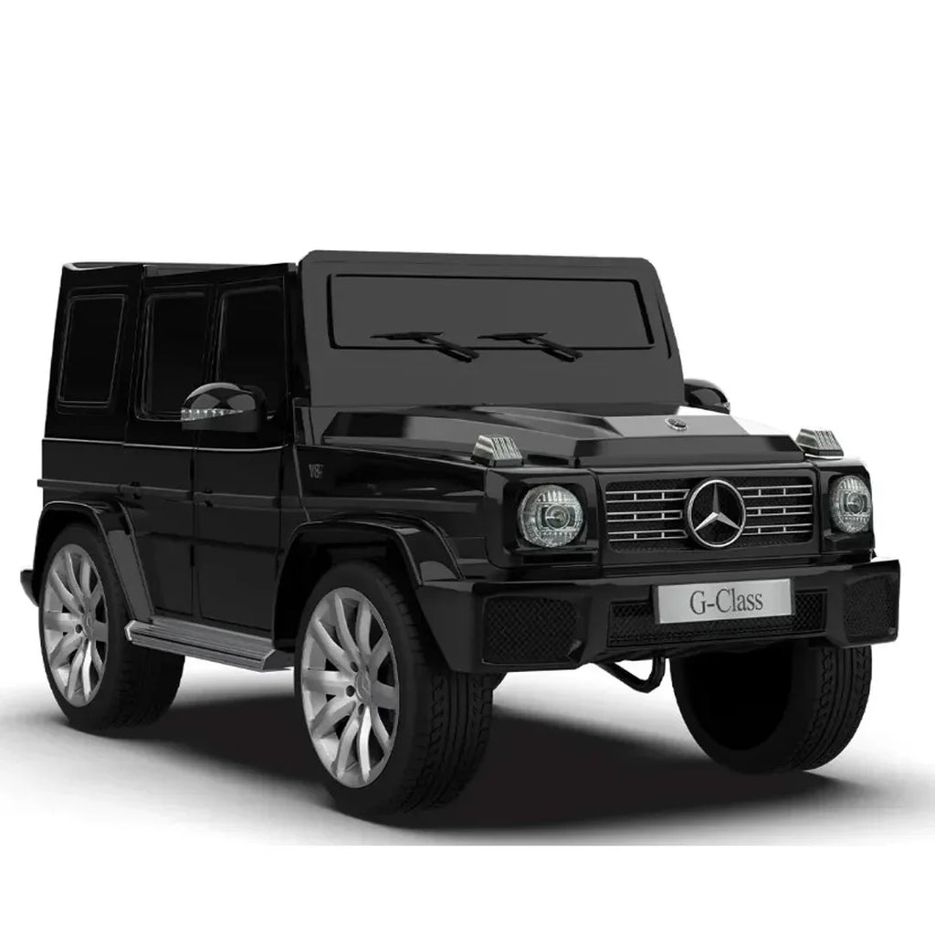 EMotorad Formula Fun Mercedes Benz G-Wagon Ride-On Car for Kids – Battery Operated with Remote Control - Black
