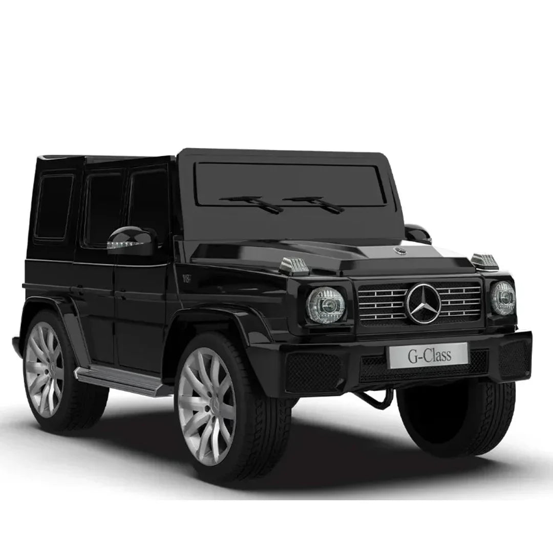 EMotorad Formula Fun Mercedes Benz G-Wagon Ride-On Car for Kids – Battery Operated with Remote Control - Black