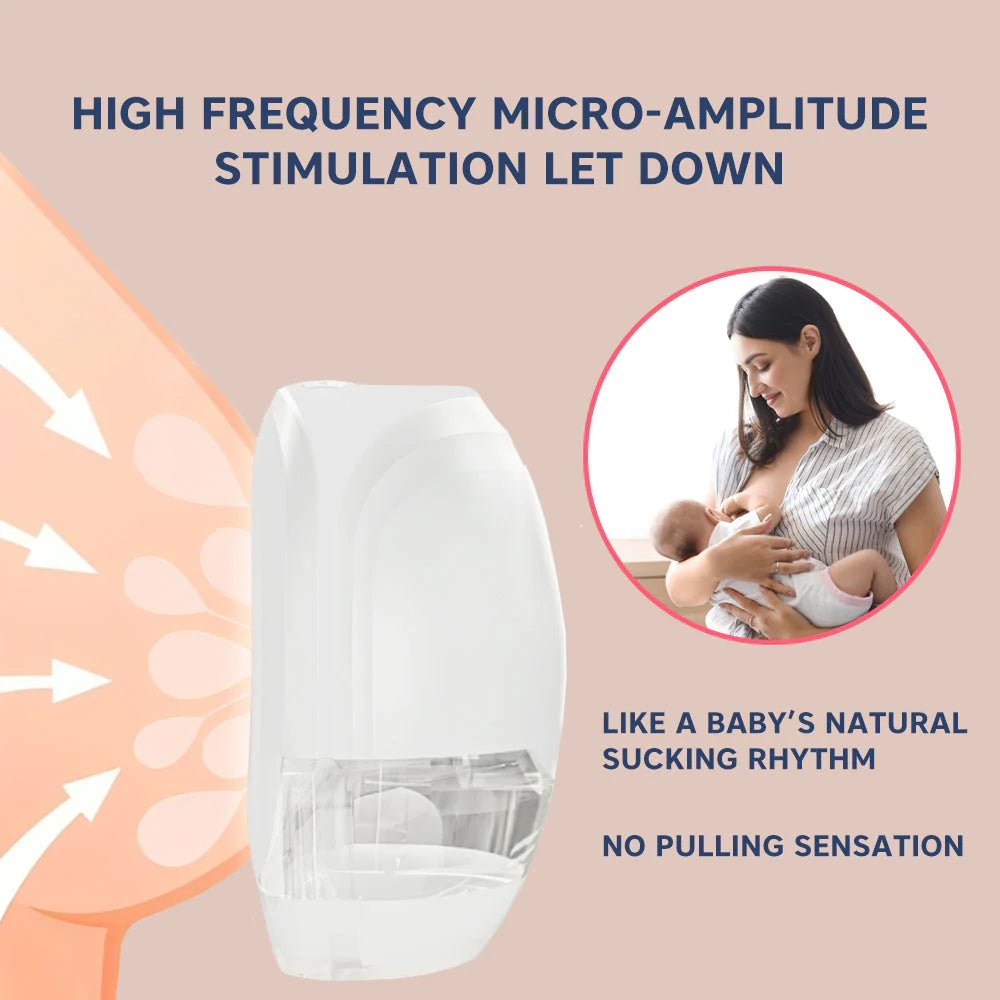 Hopop Hands Free Electric Breast Pump, Portable & Rechargeable