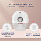 Hopop Hands Free Electric Breast Pump, Portable & Rechargeable