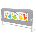 Hopop ® Secure Sleep Baby Bed Rail Guard - Safe & Easy to Install 6feet grey