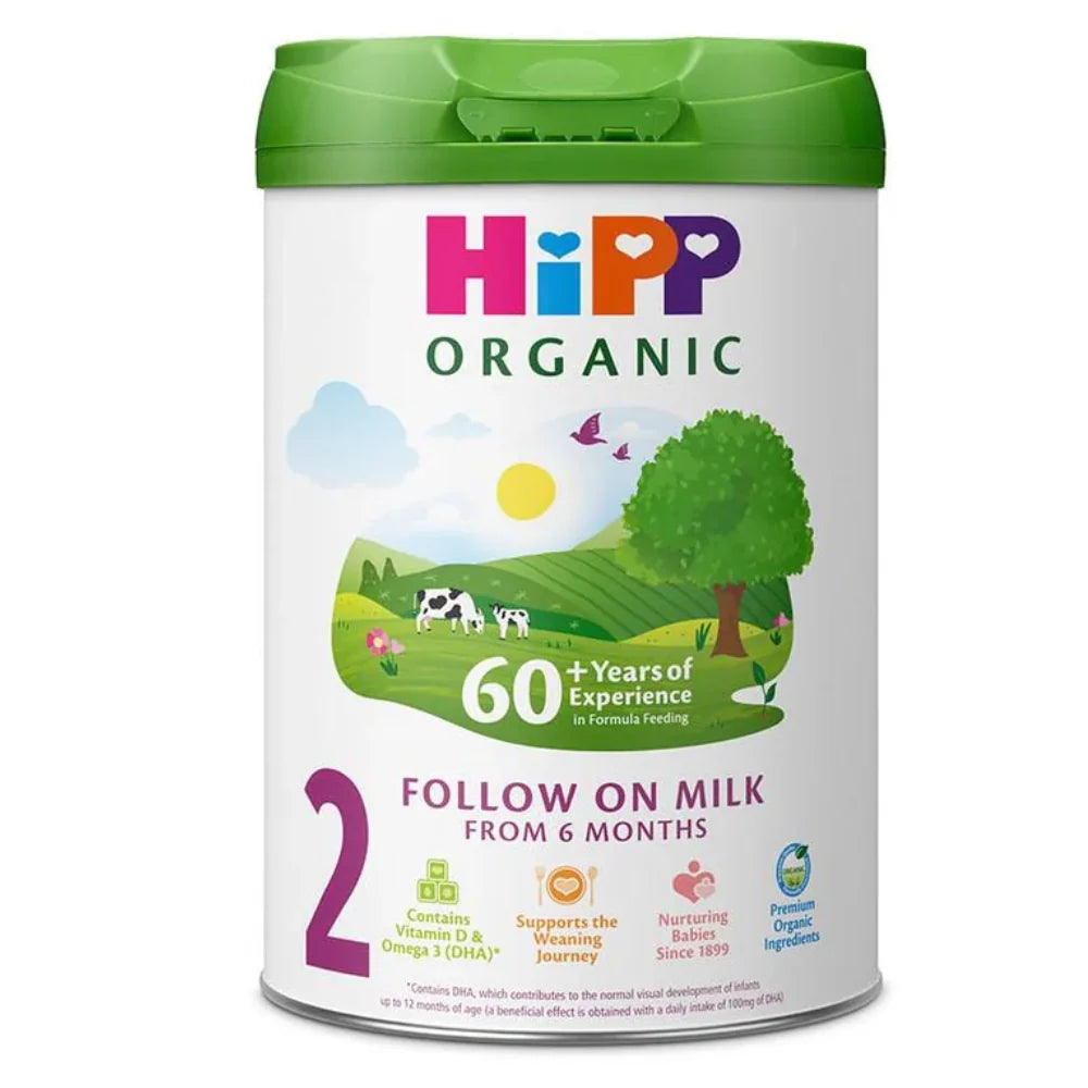 Hipp Organic 2 FollowOn Baby Formula 6-12 Months 800g