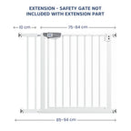 Hopop Baby Safety Gate Extension - 10cm