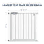 Hopop Baby Safety Gate for Kids with Two Way Auto Close - 75x85cm