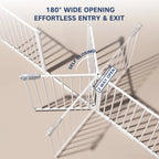 Hopop Baby Safety Gate for Kids with Two Way Auto Close - 75x85cm